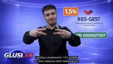 Twoje 1,5% daje głos tym, którzy nie słyszą
